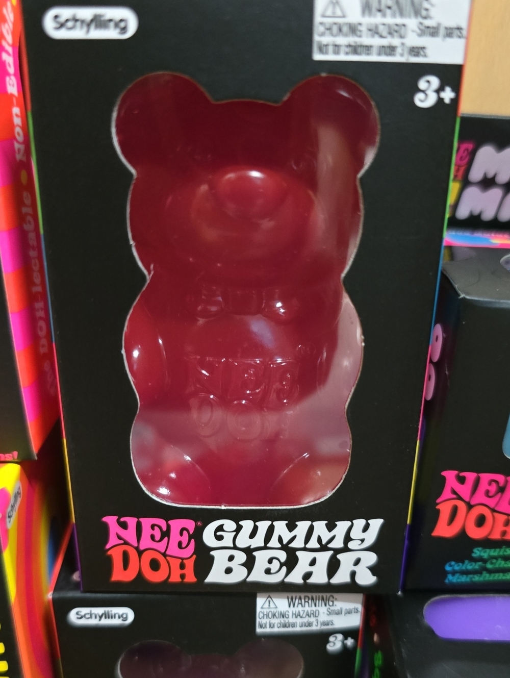 Nee Doh Gummy Bear- Pink